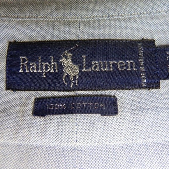 Men's Ralph Lauren Polo Dress Shirt size 16.5 - Picture 3 of 3